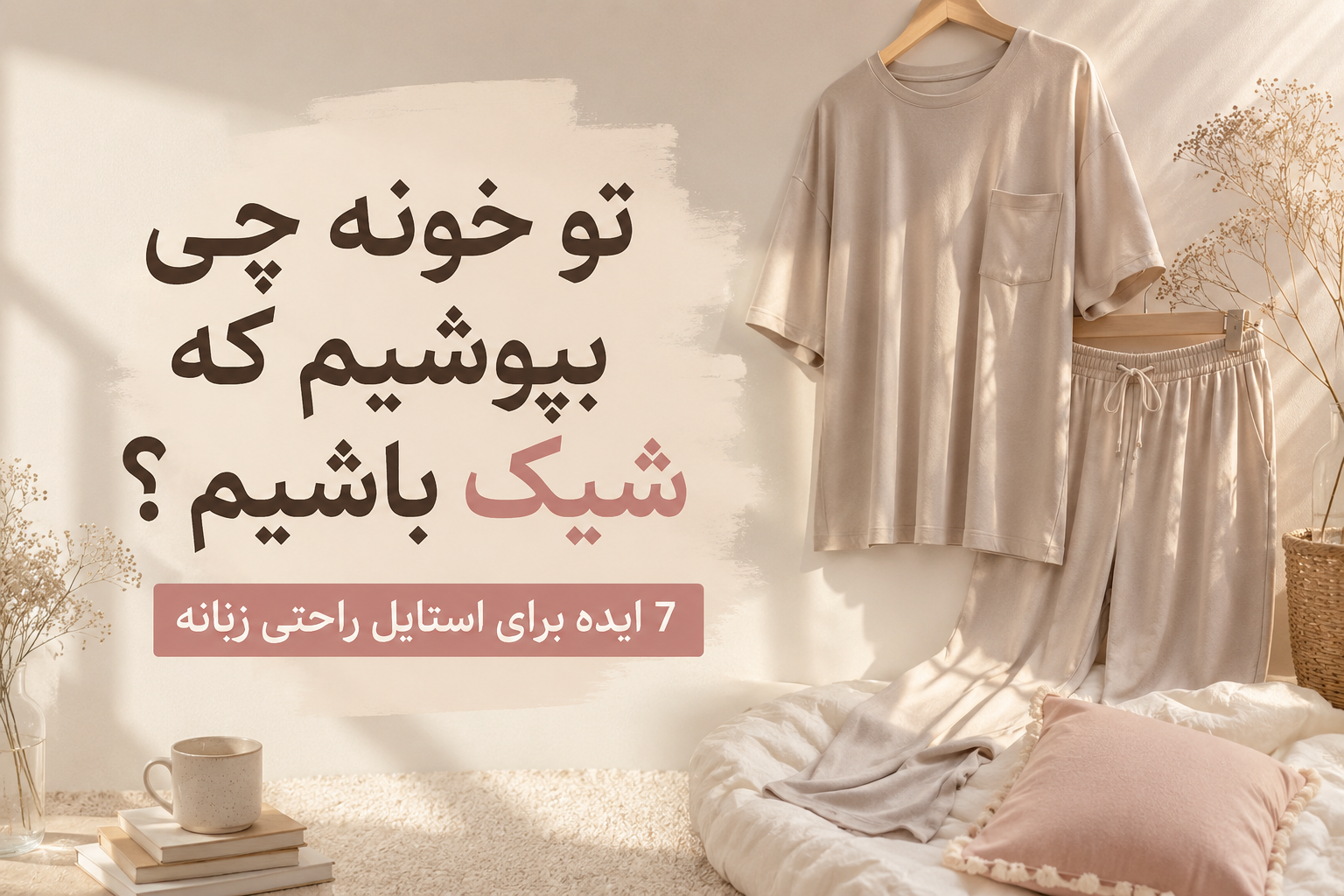 تو خونه چی بپوشیم که شیک باشیم؟ ۷ ایده برای استایل راحتی زنانه