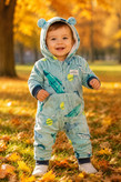 Baby Carter’s Hooded Fleece Space Romper