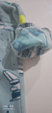 سرهمی فضایی کلاهدار فوتر Baby Carter’s