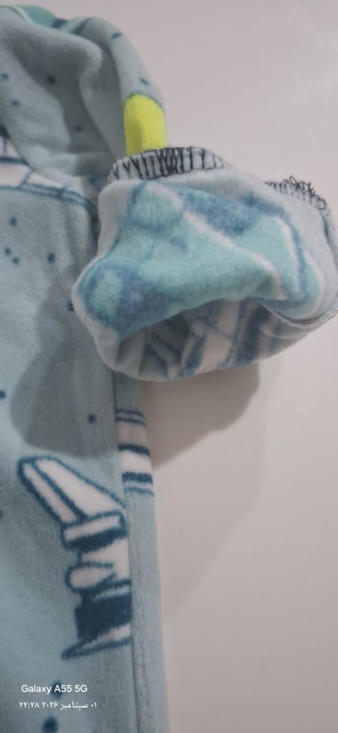 سرهمی فضایی کلاهدار فوتر Baby Carter’s