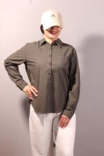 شومیز اسپرت نخ کتان