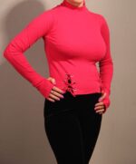 بلوز كبريتي پنبه فینگردار پانچ 340528