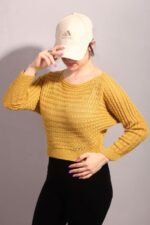 بافت کراپ خردلی