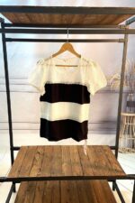 تیشرت توری زنانه