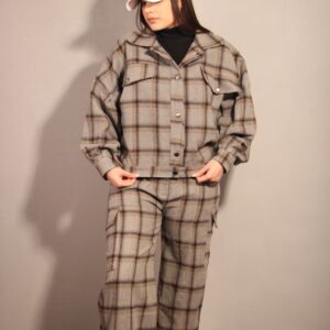 کت و شلوار پشمی طرح زارا کد L22