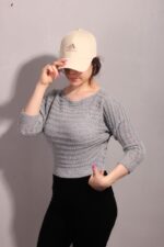 کراپ بافت طوسی