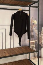 بادی زیپ دار مشکی