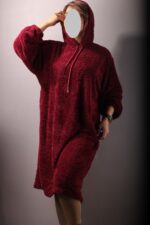 هودی مانتویی تدی قرمز