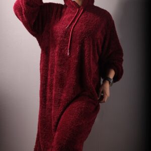 هودی مانتویی تدی قرمز