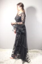 لباس مجلسی توردار