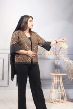 پولک دوزی کت هندی لنین