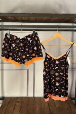 تاپ شلوارک مشکی