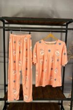 تیشرت و شلوارگلبهی