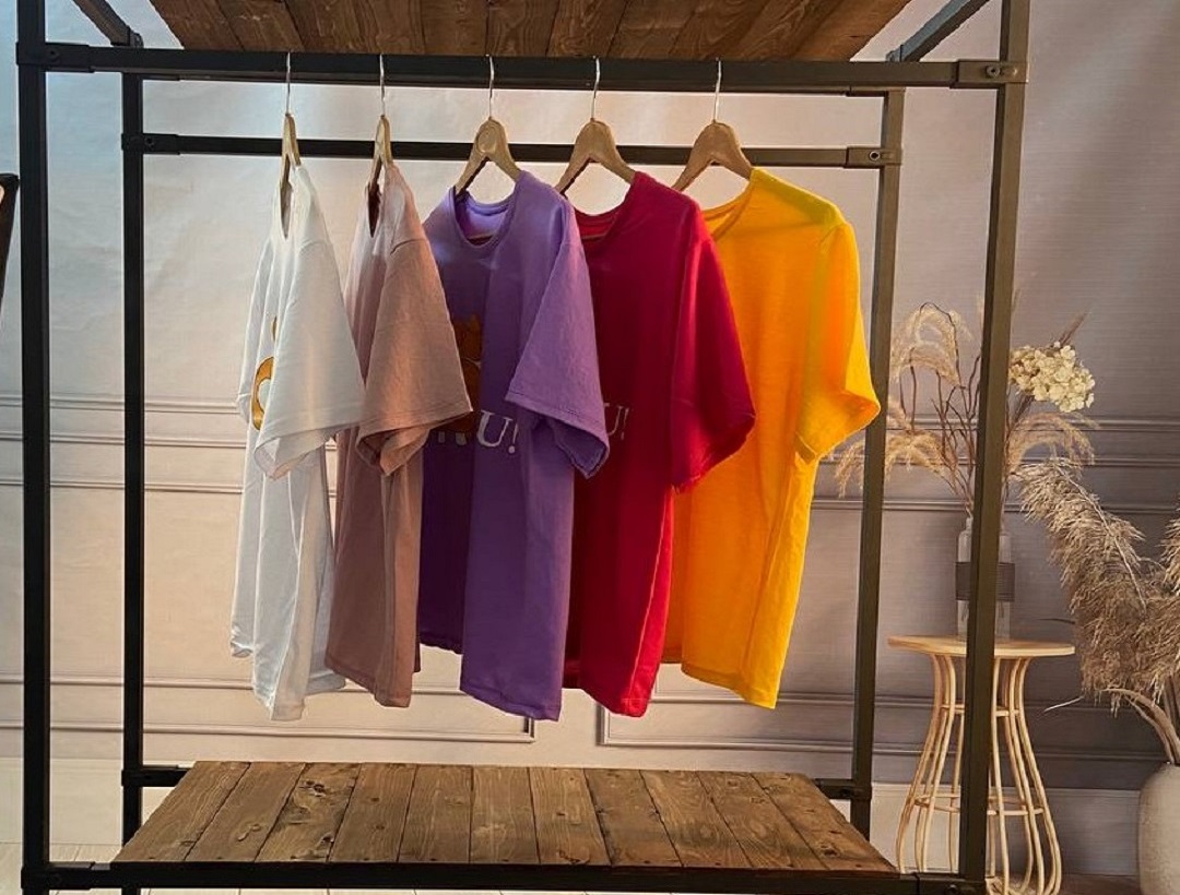 تیشرت دخترانه رنگی