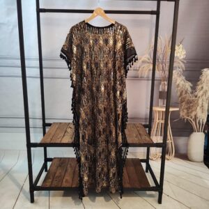 رویه حریر سوزن دوزی شده