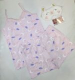 لباس راحتی زنانه، تاپ و شلوارک زنانه، پارچه وارداتی ترکیهای، تاپ و شلوارک فانتزی، سایزبندی 2XL، سایزبندی 3XL، لباس ضد حساسیت، لباس نرم و لطیف، تاپ و شلوارک سایز بزرگ، تاپ و شلوارک ترک