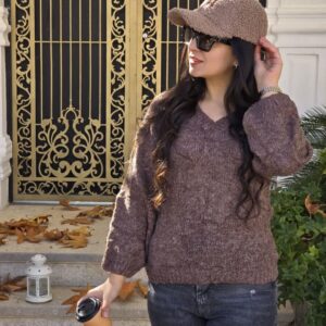 بافت یقه هفت زنانه