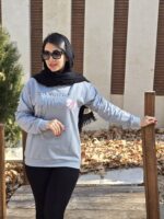 تصویر بلوز دورس زنانه فری سایز لیمامد با جنس خارخورده، مناسب سایزهای 38 تا 46. خرید اقساطی با اسنپپی در 4 قسط.