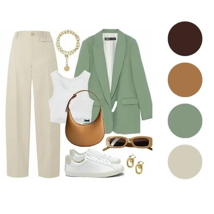 اصول ترکیب رنگها در استایل روزانه با استفاده از رنگهای خنثی و پاستلی - خرید از لیمامد