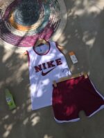 تاپ اسپان نایک، شلوارک اسپان نایک، ست ورزشی نایک، تاپ و شلوارک زنانه، اسپان نایک، لباس ورزشی نایک، فری سایز ۳۶ تا ۴۲، خرید اقساطی لباس، خرید چهار قسطه، اسنپ پی، اسنپ پی اقساط، پرداخت اقساطی، لباس اسپورت، کراپ نایک، شلوارک کوتاه زنانه، لباس راحتی زنانه، ست ورزشی زنانه، نایک اصل، مدل 7596، تاپ کراپ نایک، شلوارک نایک، لباس نایک زنانه، ورزشی تابستانه