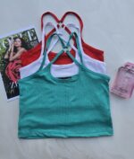 تاپ بندی زنانه, تاپ فانریپ, تاپ حلقه دار, تاپ فری سایز, تاپ تابستانی, تاپ زنانه ارزان, تاپ راحتی زنانه, خرید تاپ بندی, تاپ مجلسی زنانه, تاپ زنانه کشی, لباس زنانه تابستانی, تاپ زنانه سایز بزرگ, تاپ مد روز, تاپ زنانه جدید, تاپ بندی شیک, خرید اقساطی با اسنپ پی, فروشگاه لیمامد, خرید از لیمامُد, پرداخت با اسنپ پی