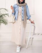 دامن لینن, دامن زنانه تابستانی, دامن بلند دکمهدار, دامن نخی خنک, دامن لینن شیرین, دامن تکسایز, دامن مناسب روزمره, دامن دورهمی, دامن تابستانی شیک, خرید دامن چهار قسطه, دامن زنانه جدید, دامن لینن 358L, دامن راحتی زنانه, دامن برای سایز 36 تا 44, دامن ساده و شیک