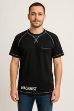 تیشرت مردانه، تیشرت نخی مردانه، تیشرت برند Naked Wolf، خرید تیشرت مردانه، تیشرت یقه گرد، لباس راحتی مردانه، تیشرت اسپرت مردانه، پوشاک مردانه کژوال، خرید اقساطی لباس مردانه، خرید با اسنپپی، تیشرت مردانه سرمهای، تیشرت با لوگو گرافیکی، تیشرت با دوخت خاص، تیشرت مردانه با پارچه نخ پنبه، لباس مردانه تابستانی