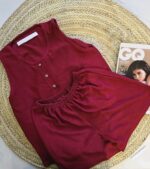 تاپ و شورتک زنانه, ست راحتی زنانه, لباس راحتی تابستانی, خرید اقساطی لباس زنانه, تاپ زنانه تسلا, شورتک زنانه تسلا, ست زنانه خنک تابستانی, خرید با اسنپ پی, ست خانگی زنانه, لباس زنانه سایز بزرگ, لباس زنانه سایز ۴۴, تاپ و شورتک تابستانی, پارچه تسلا زنانه, لباس راحتی خنک