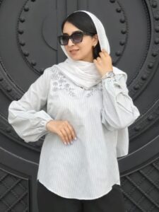 شومیز راه‌راه, ست کردن شومیز, شومیز زنانه شیک, استایل شومیز راه‌راه, شومیز راه‌راه دخترانه, شومیز راه‌راه مجلسی, خرید شومیز زنانه, شومیز با شلوار جین, شومیز با دامن, شومیز راه‌راه با کفش مناسب, خرید اقساطی شومیز, شومیز قسطی با اسنپ‌پی, استایل تابستانی زنانه, شومیز اسپرت زنانه, شومیز رسمی دخترانه