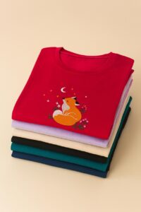 ست لباس خانگی زنانه, تیشرت و شلوارک سبز, ست راحتی طرح روباه, لباس خانگی دخترانه, ست تابستانی زنانه, لباس راحتی نخی, ست لباس خواب زنانه, لباس راحتی شیک, ست راحتی خنک, لباس خانگی با طرح فانتزی