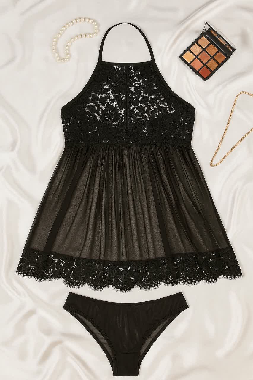 photo_2025-09-01_23-42-49 لباس خواب فانتزی سایز بزرگ مشکی و قرمز زنانه با خرید اقساطی