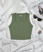 خرید کراپ فانریپ پنبه کرکره‌ای زنانه مناسب تا سایز 42 از لیما مد