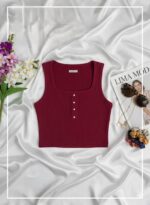 خرید کراپ فانریپ پنبه کرکره‌ای زنانه مناسب تا سایز 42 از لیما مد