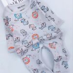 سرهمی نوزادی طوسی, سرهمی نوزادی طرح حیوانات, سرهمی نوزادی NININO, سرهمی نوزادی پنبه‌ای, سرهمی نوزادی 100 درصد پنبه, لباس نوزادی طوسی, لباس نوزادی طرح حیوانات, سرهمی نوزادی آستین بلند, لباس راحتی نوزاد, سرهمی نوزادی سایز 4, لباس نوزادی پنبه‌ای, خرید سرهمی نوزادی, سرهمی نوزادی با اسنپ پی, خرید قسطی لباس نوزادی
