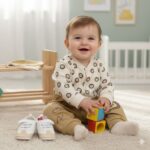 سرهمی شیر کلاه‌ دار نوزادی, خرید سرهمی شیر نوزادی, سرهمی نوزادی نخ پنبه, سرهمی کلاه دار سایز 3, لباس نوزادی برند nini rooz, خرید لباس نوزادی قسطی, خرید با اسنپ پی, سرهمی نوزاد طرح شیر